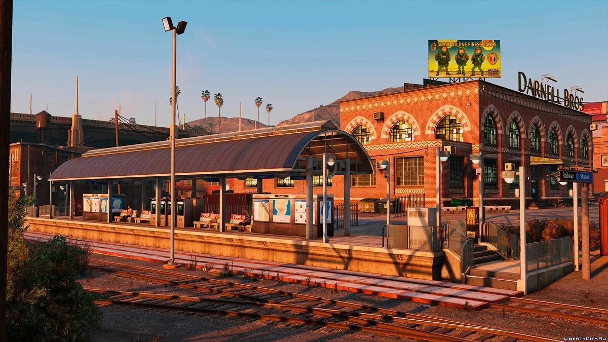 Stations of San Andreas [Add-On] 1.0 / GTA 5