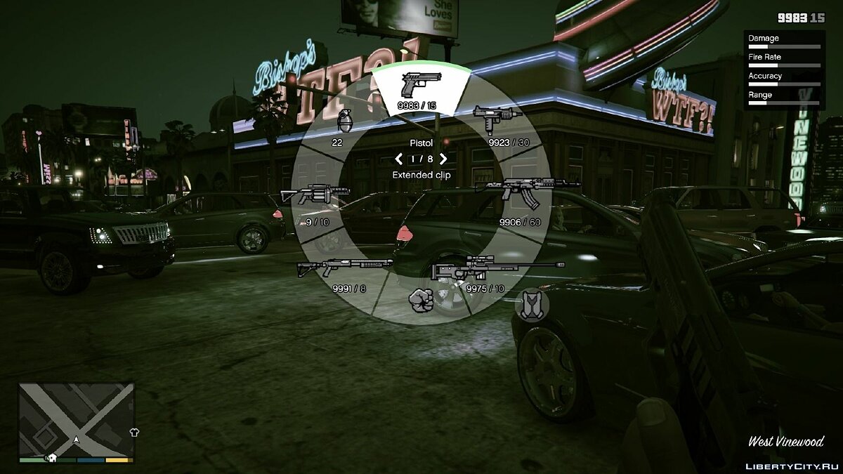 Скачать Previous Generation HUD 4.4 для GTA 5