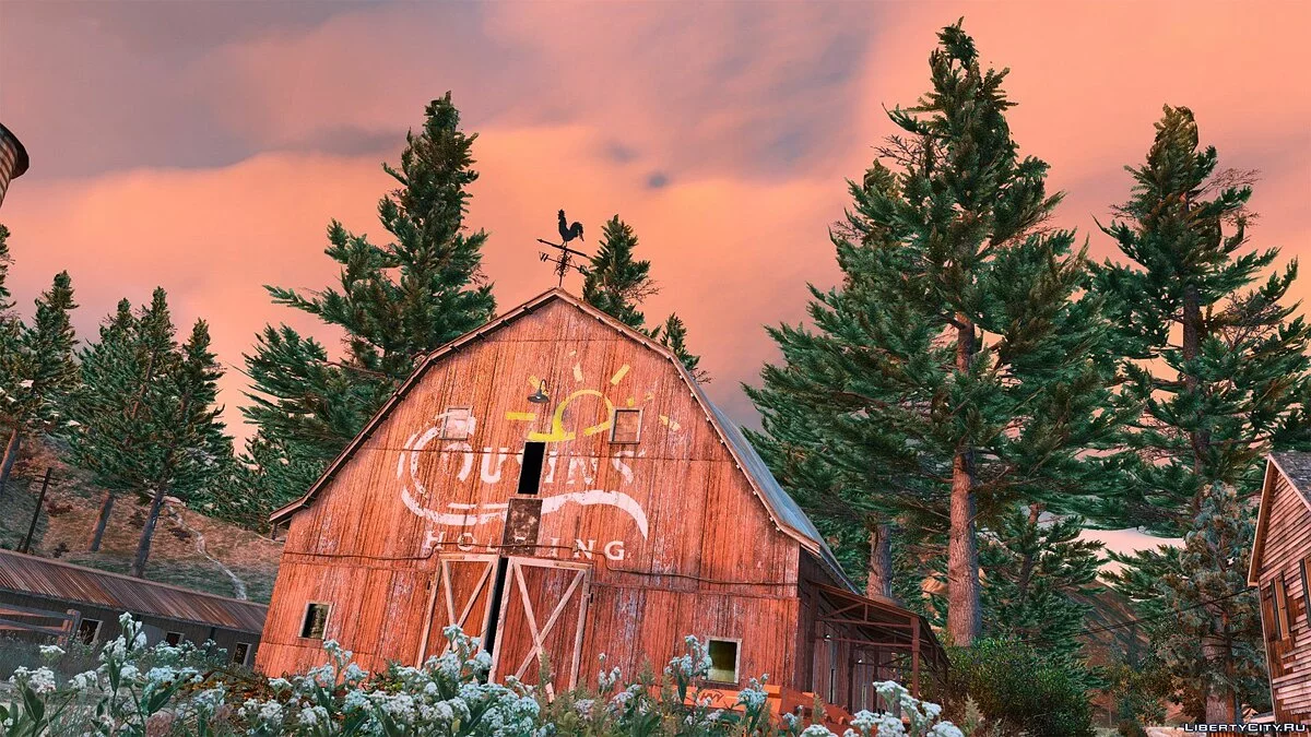 Forests of Chiliad (Redwood,Cedar trees+Cabin) [Add-On | YMAP] 2.4 / GTA 5