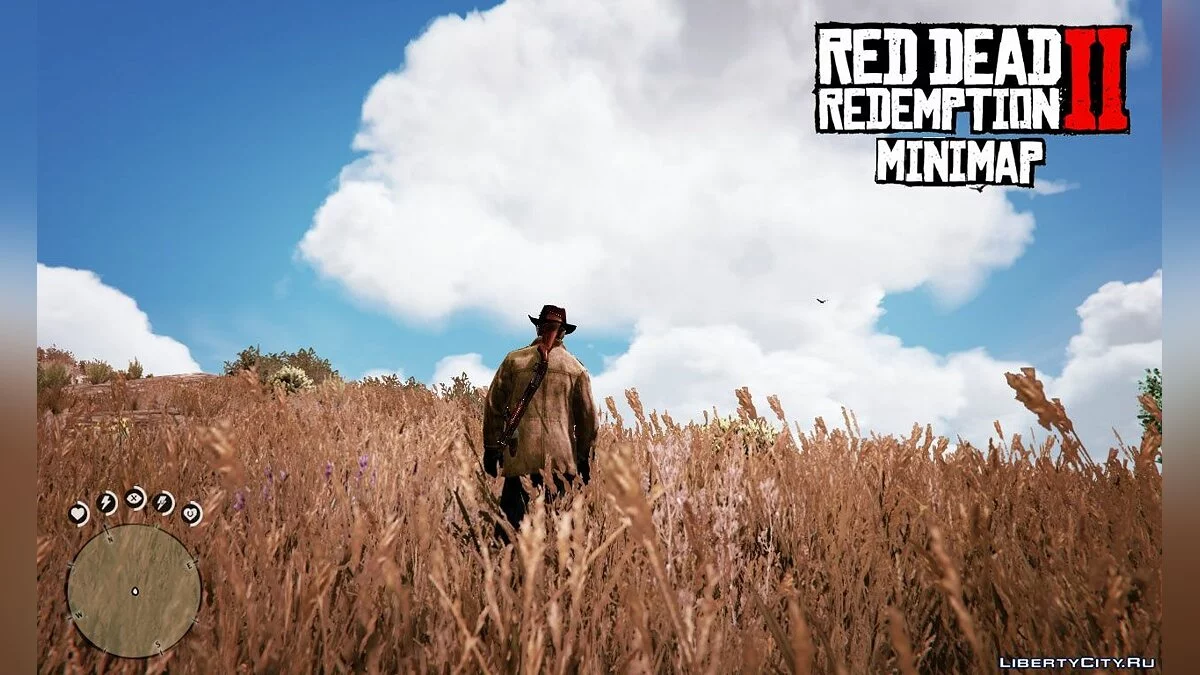 Red Dead Redemption 2 Minimap 1.0 - Радар из RDR 2 / GTA 5