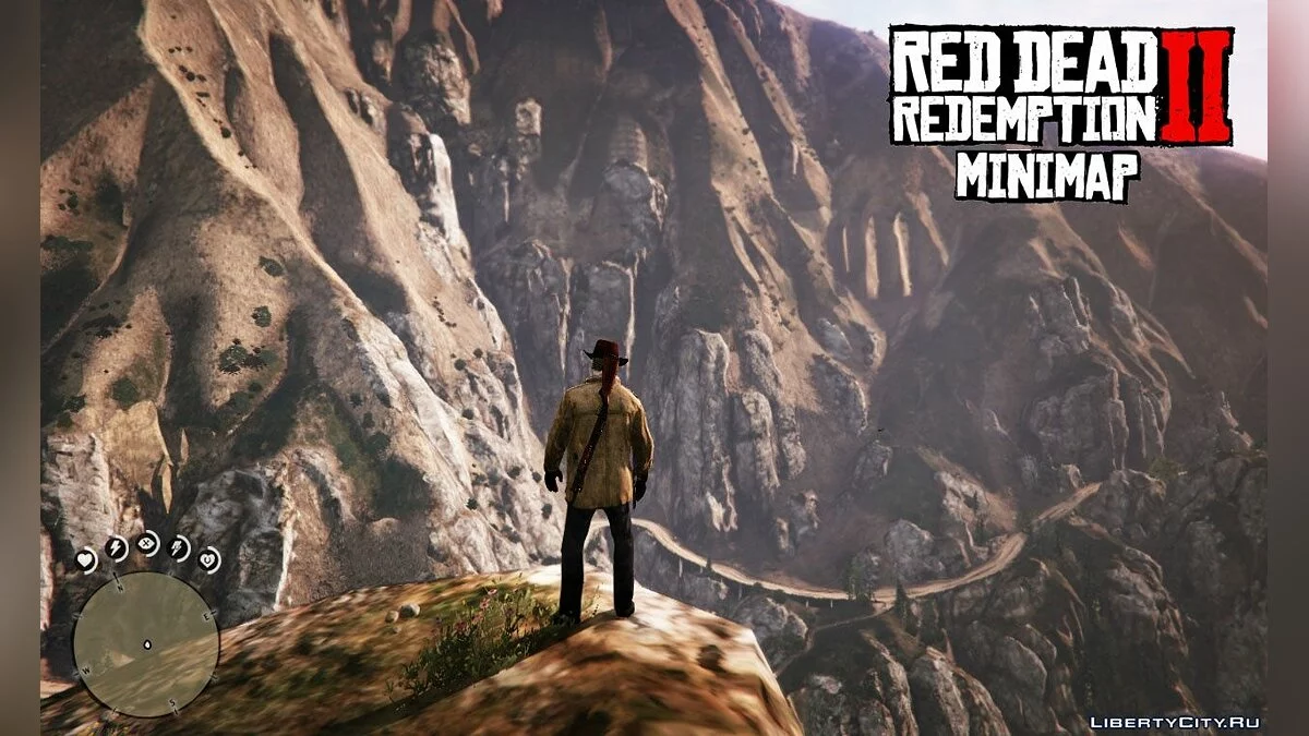 Red Dead Redemption 2 Minimap 1.0 - Радар из RDR 2 / GTA 5