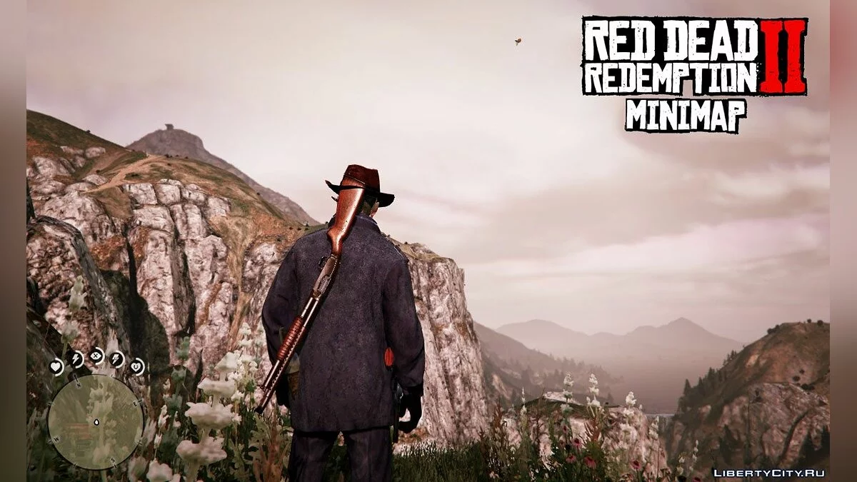 Red Dead Redemption 2 Minimap 1.0 - Радар из RDR 2 / GTA 5