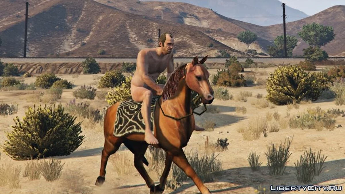 Мод на лошадь - Horse-Caballo(peruano) GTA-SA / GTA 5