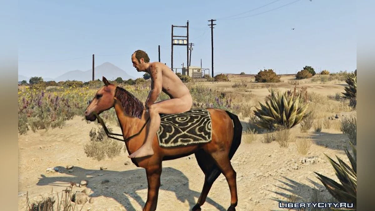 Мод на лошадь - Horse-Caballo(peruano) GTA-SA / GTA 5