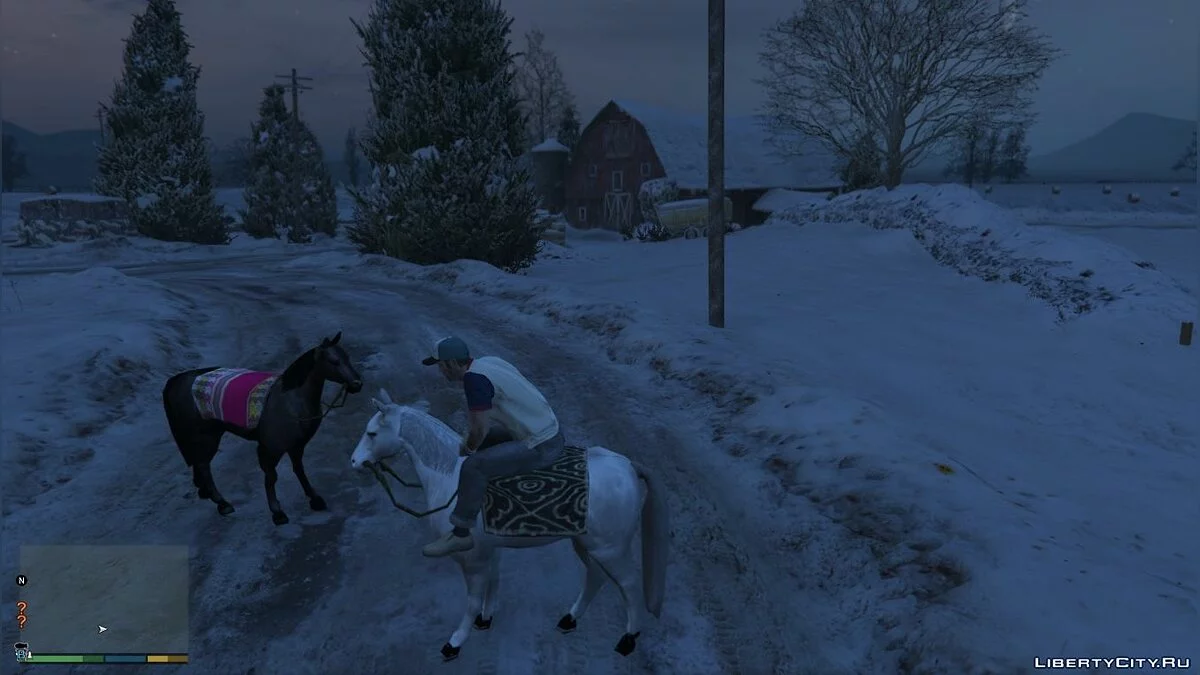 Мод на лошадь - Horse-Caballo(peruano) GTA-SA / GTA 5