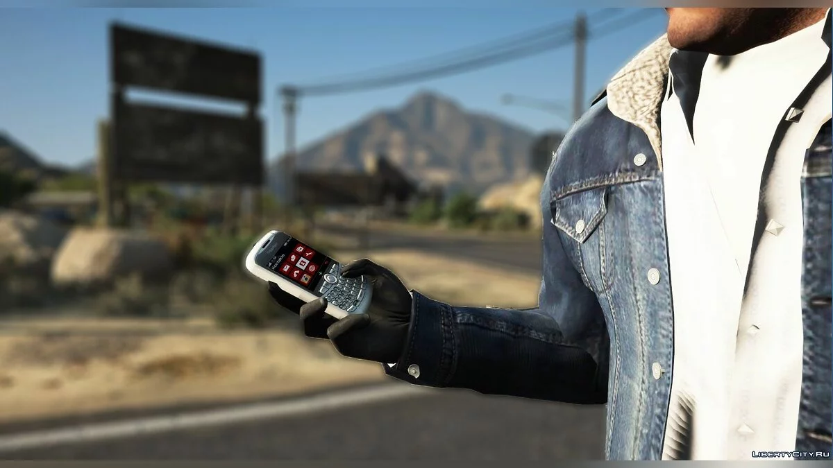 Телефон Блэкберри для Тревора / GTA 5