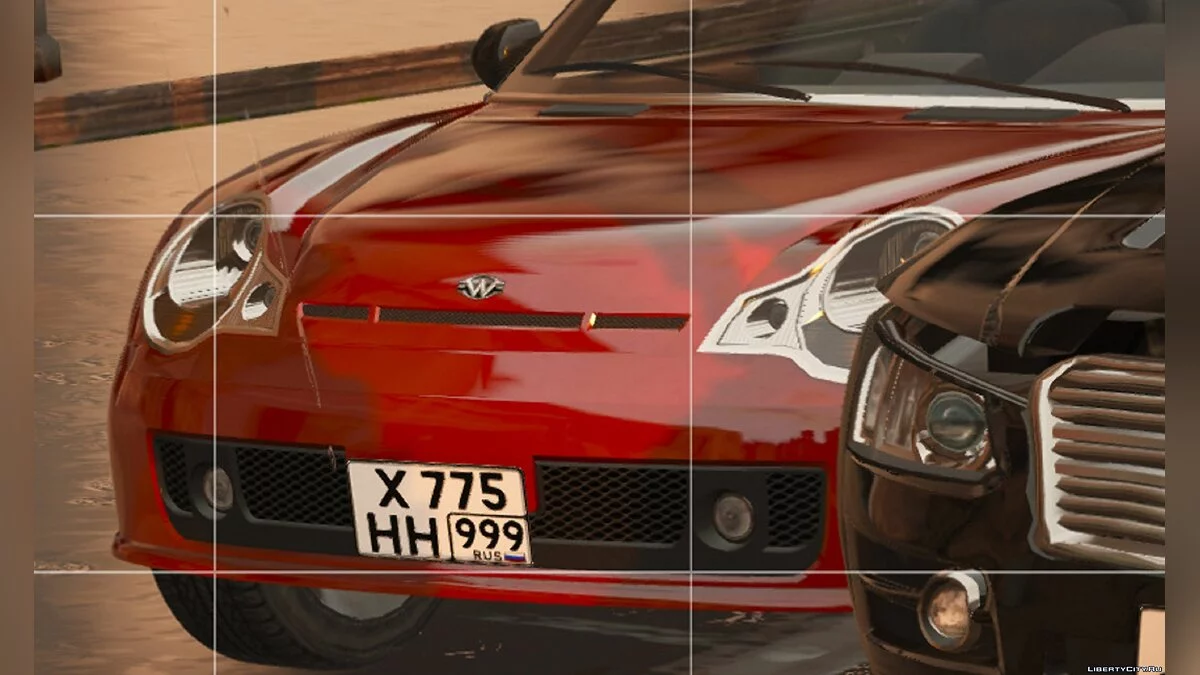 Russian license plate / GTA 5