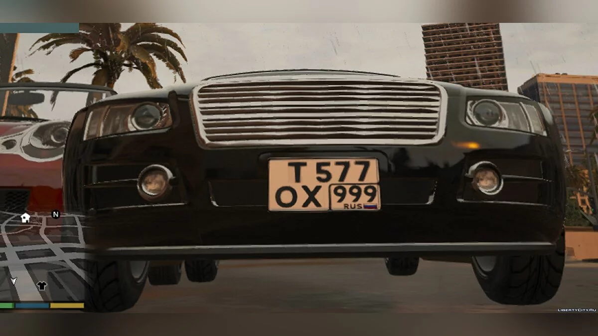 Russian license plate / GTA 5