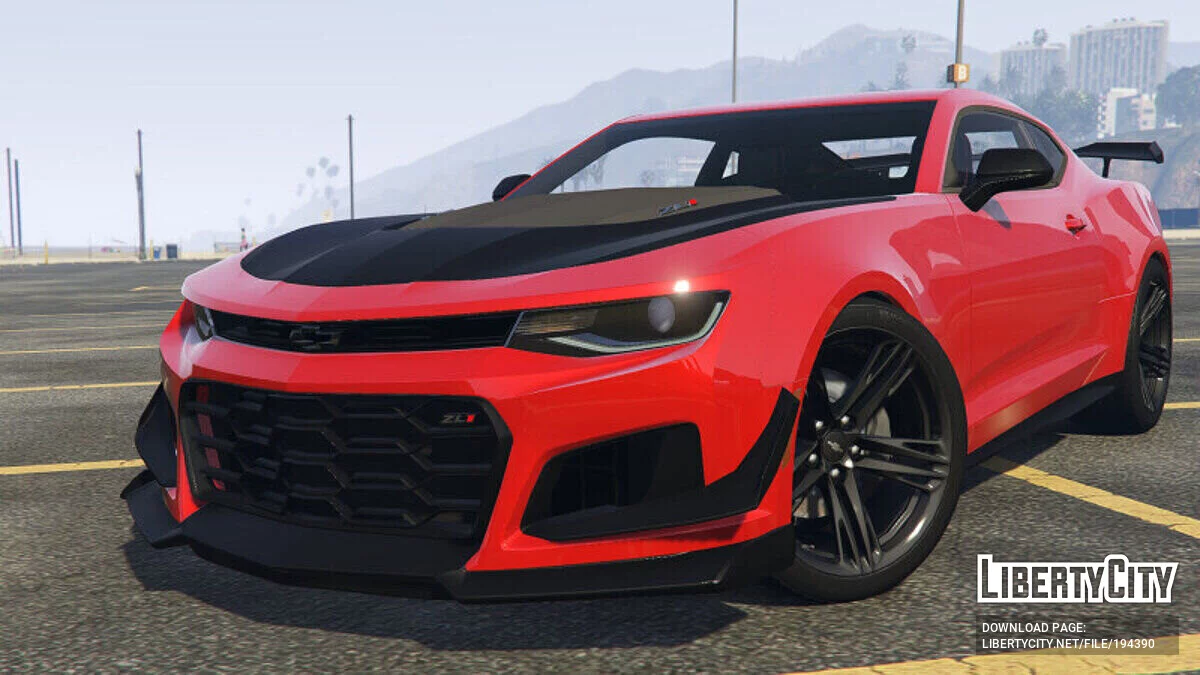 Качественное управление  Chevrolet Camaro ZL1 / GTA 5