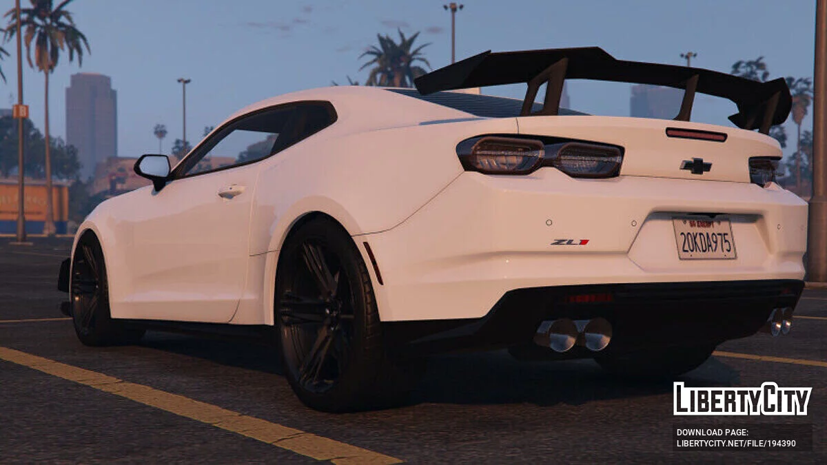 Качественное управление  Chevrolet Camaro ZL1 / GTA 5