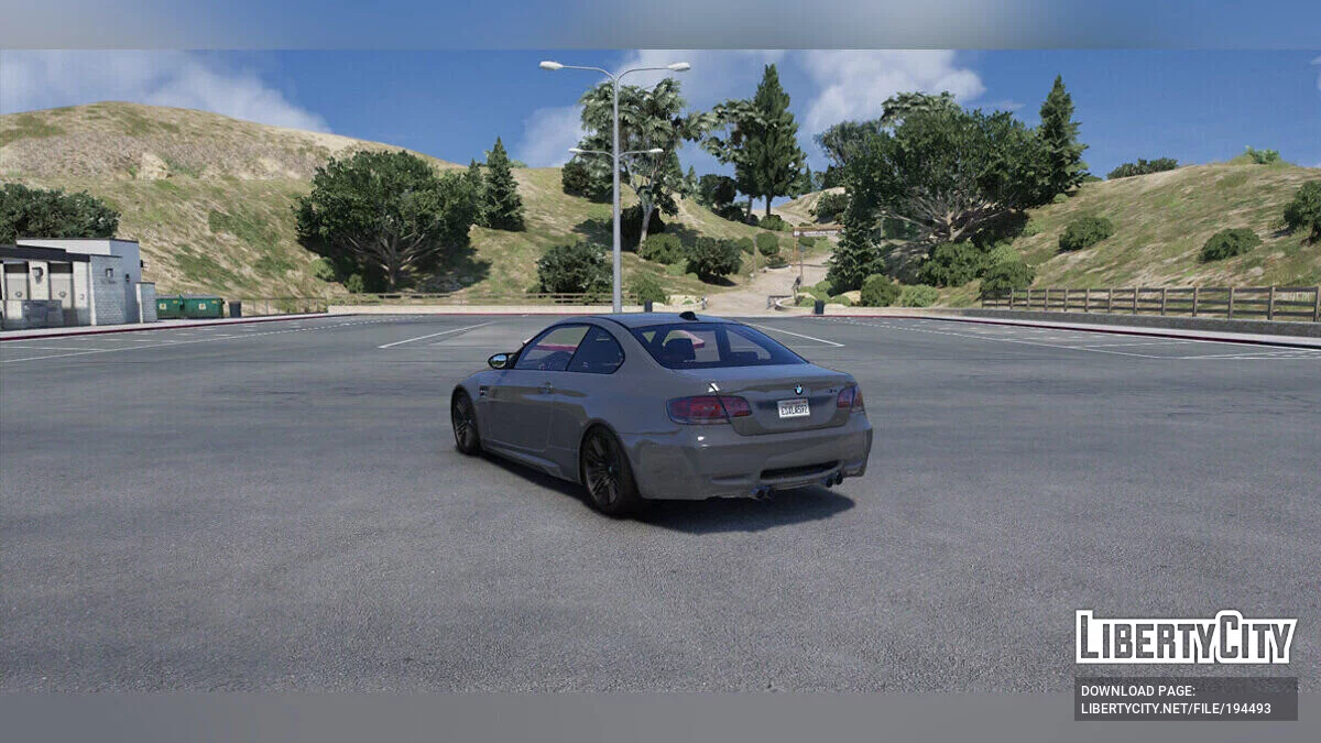 Реалистичное управление и новые звуки BMW M3 E92 / GTA 5