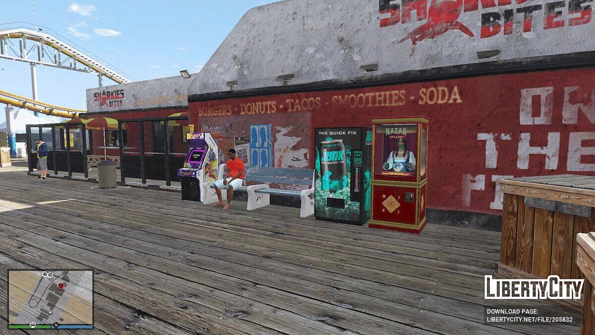 Улучшен пирс Дель-Перро / GTA 5