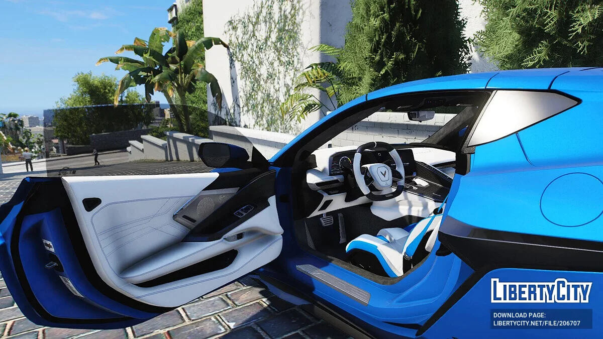 Реалистичное управление для Chevrolet Corvette Z06 / GTA 5
