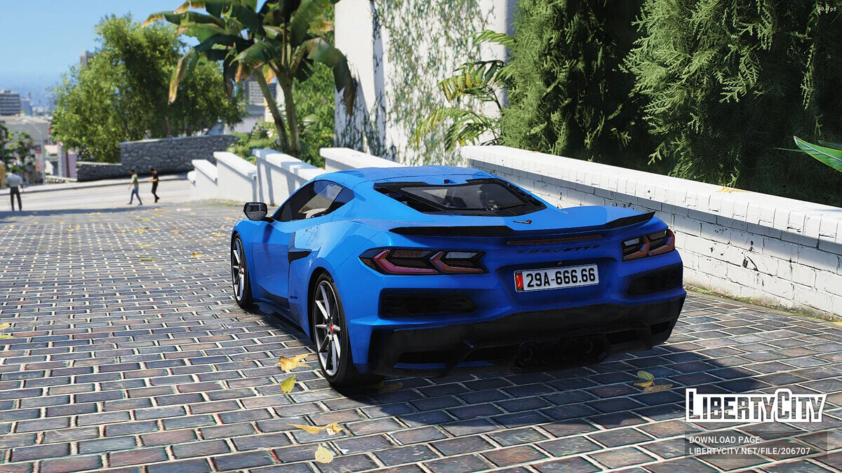 Скачать Реалистичное управление для Chevrolet Corvette Z06 для GTA 5