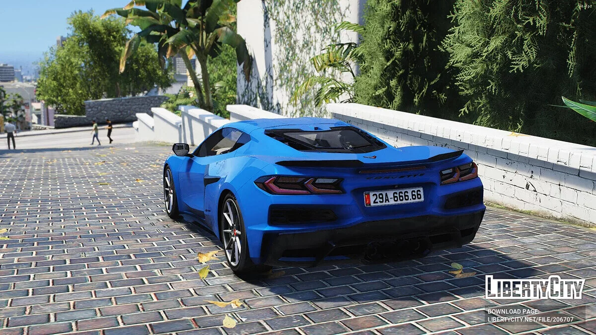 Реалистичное управление для Chevrolet Corvette Z06 / GTA 5