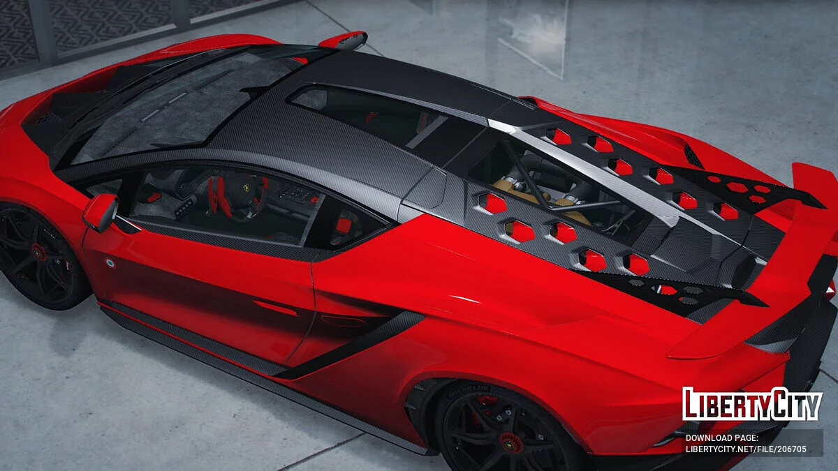 Реалистичное управление Lamborghini Invencible / GTA 5