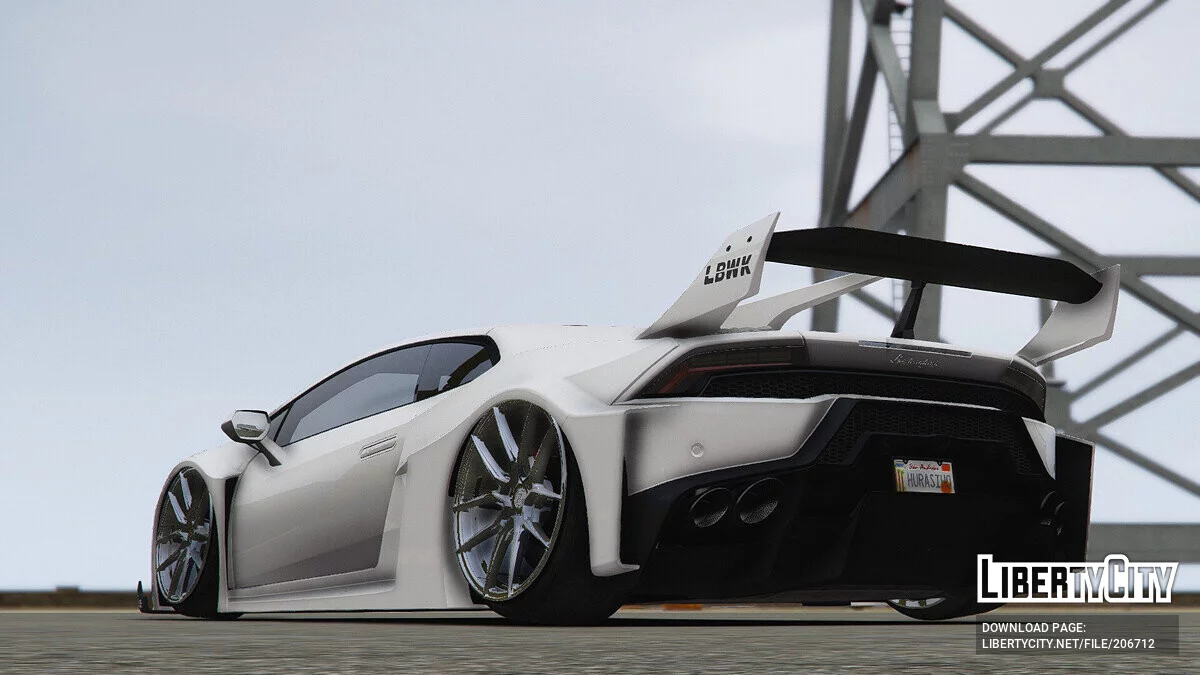 Улучшенное управление для Lamborghini Huracan / GTA 5