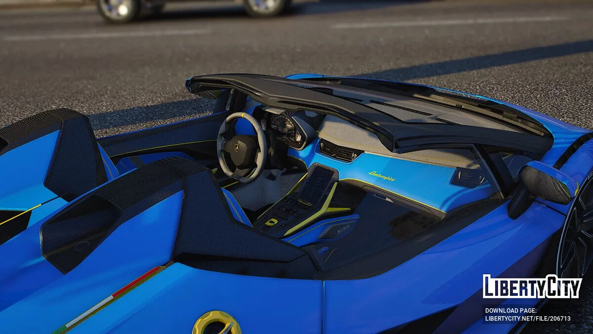 Улучшенное управление для Lamborghini Sian Roadster 2021 / GTA 5