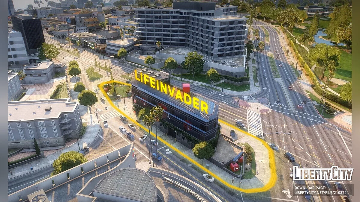 Улучшен интерьер Lifeinvader / GTA 5