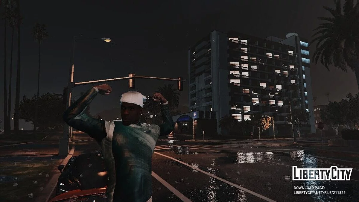 The Nike Project - комплект спортивной одежды для Франклина / GTA 5