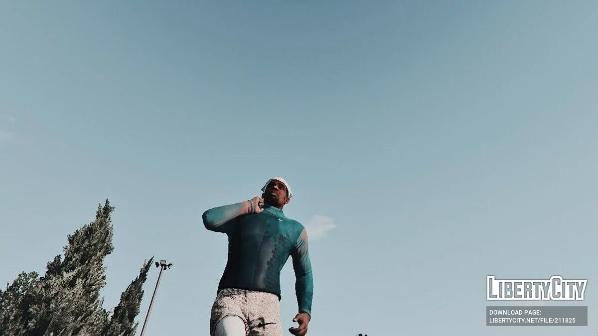 The Nike Project - комплект спортивной одежды для Франклина / GTA 5