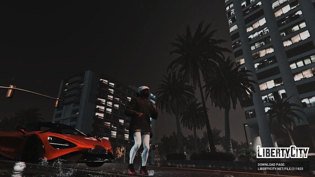 The Nike Project - комплект спортивной одежды для Франклина / GTA 5