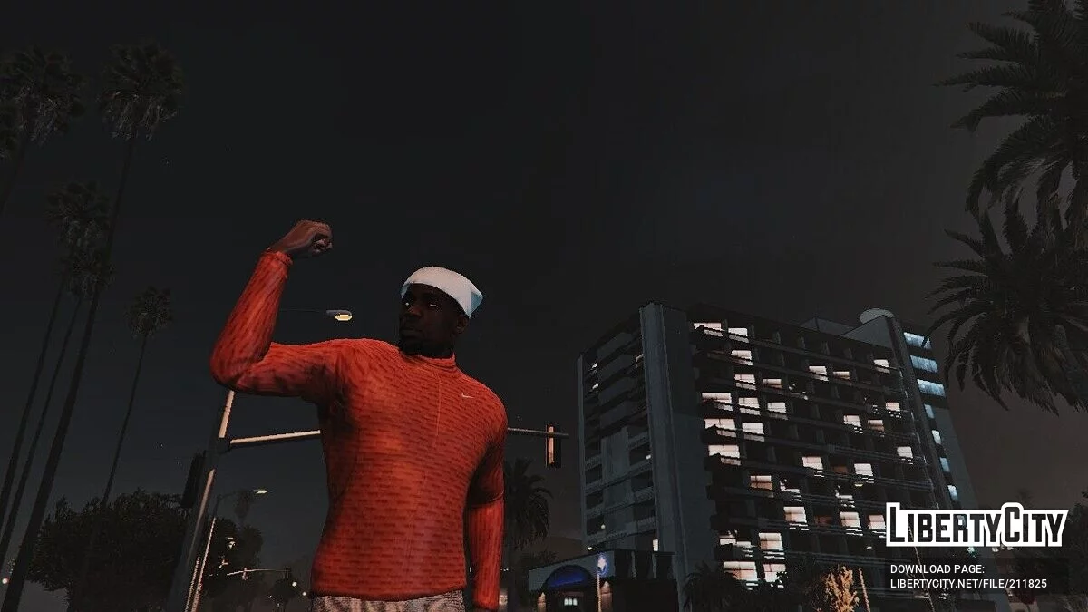 The Nike Project - комплект спортивной одежды для Франклина / GTA 5