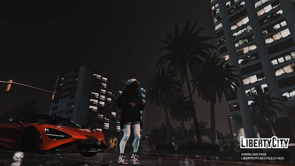 The Nike Project - комплект спортивной одежды для Франклина / GTA 5
