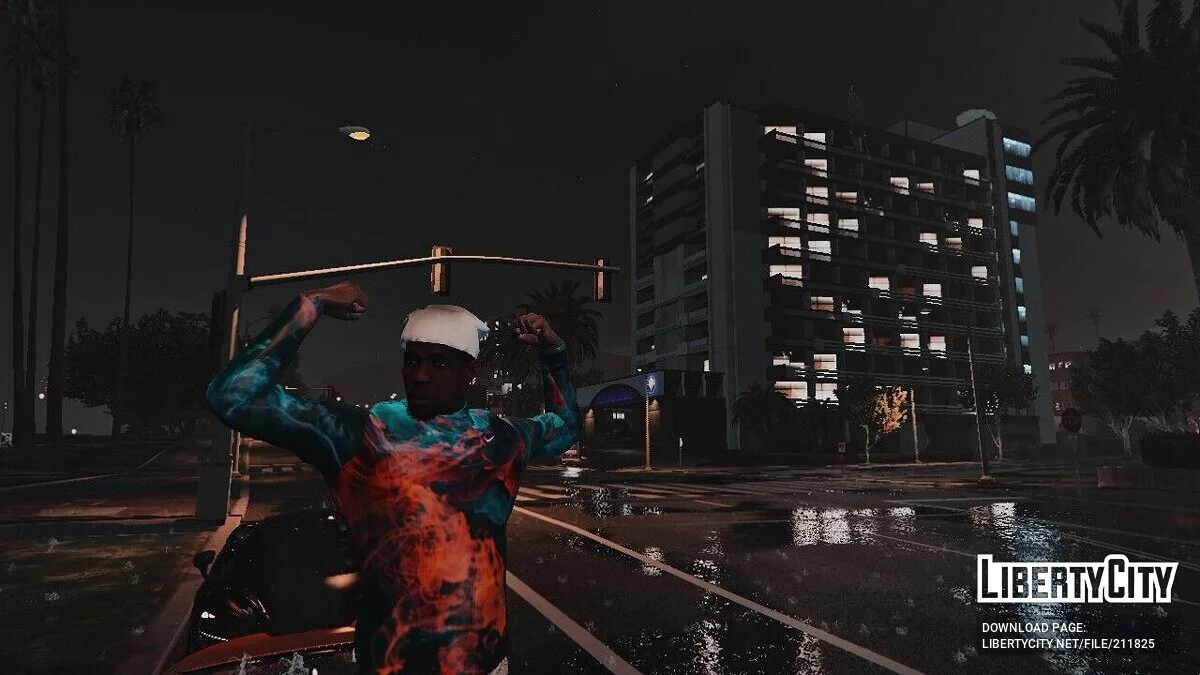 The Nike Project - комплект спортивной одежды для Франклина / GTA 5