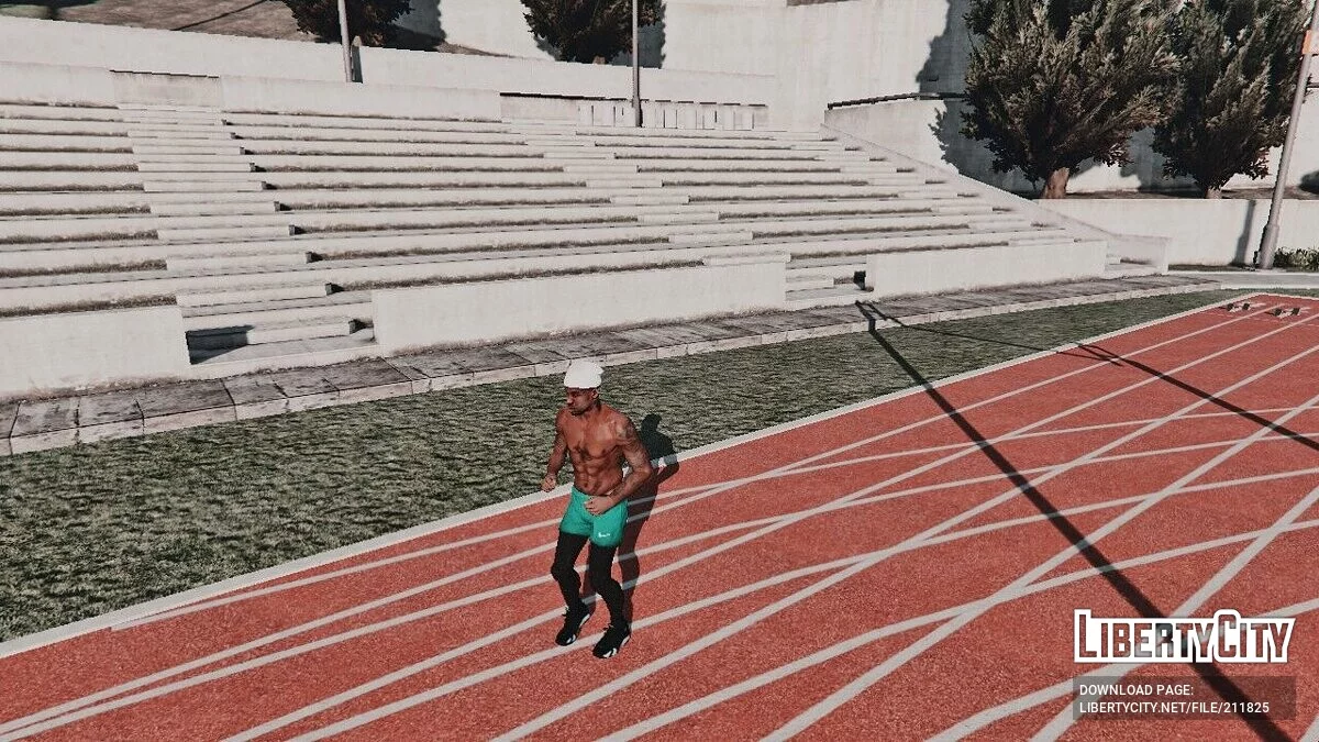 The Nike Project - комплект спортивной одежды для Франклина / GTA 5