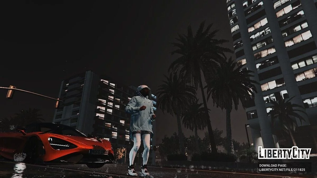 The Nike Project - комплект спортивной одежды для Франклина / GTA 5