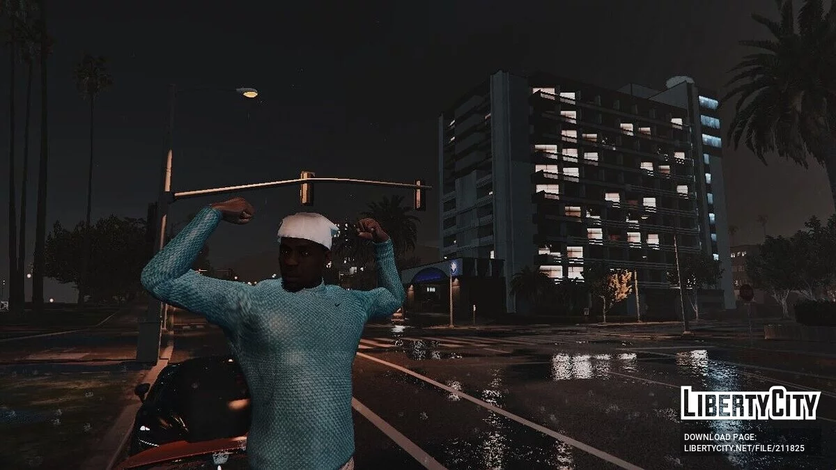 The Nike Project - комплект спортивной одежды для Франклина / GTA 5
