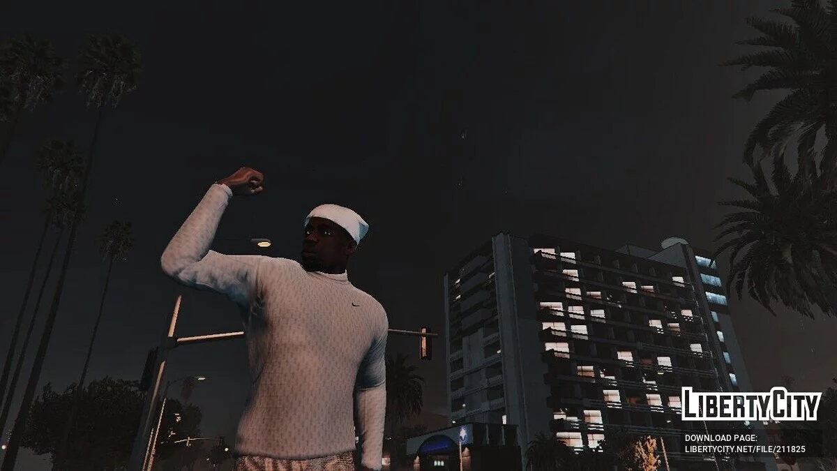 The Nike Project - комплект спортивной одежды для Франклина / GTA 5
