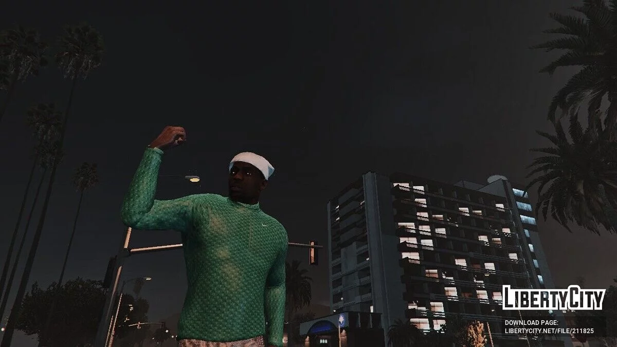 The Nike Project - комплект спортивной одежды для Франклина / GTA 5