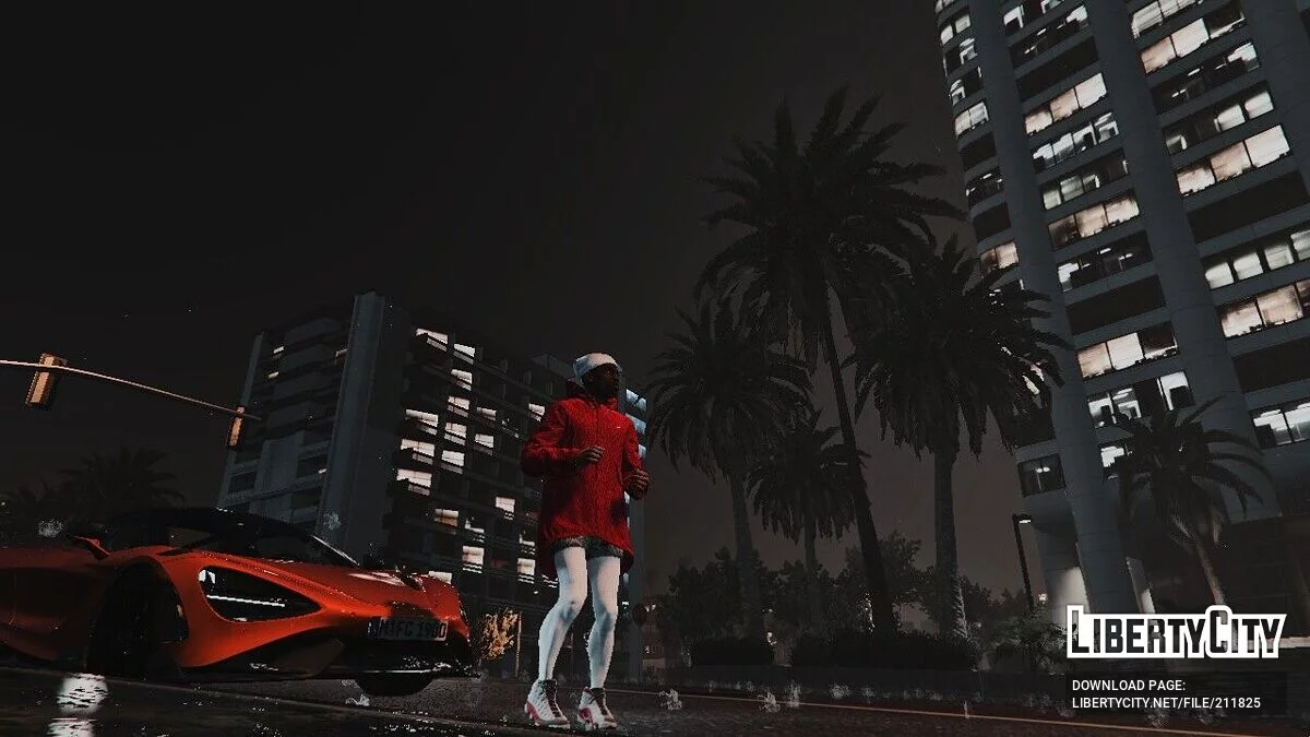 The Nike Project - комплект спортивной одежды для Франклина / GTA 5