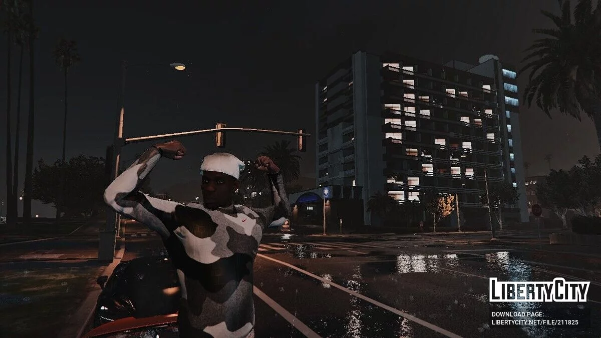 The Nike Project - комплект спортивной одежды для Франклина / GTA 5