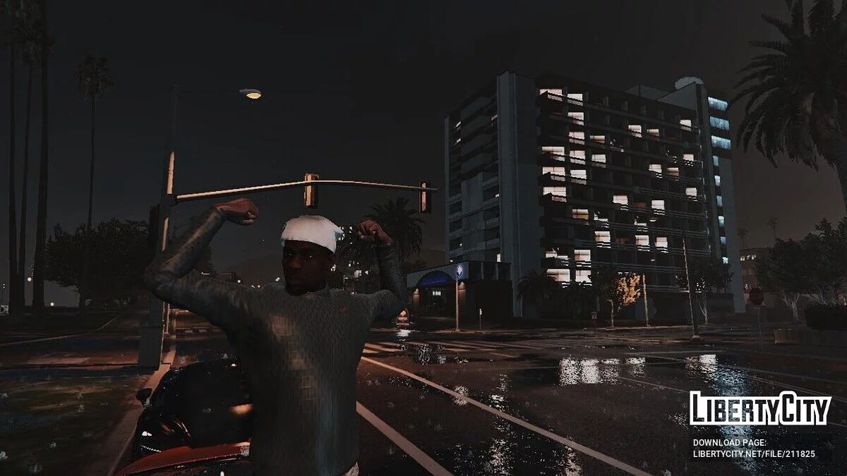 The Nike Project - комплект спортивной одежды для Франклина / GTA 5