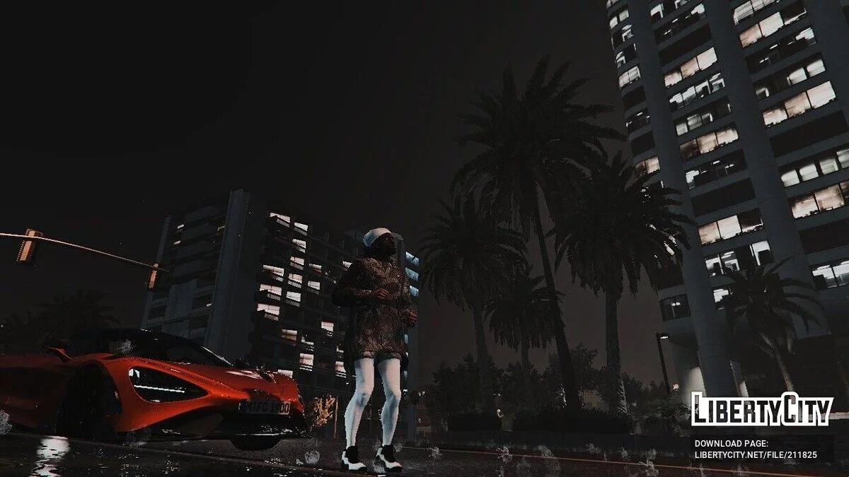 The Nike Project - комплект спортивной одежды для Франклина / GTA 5