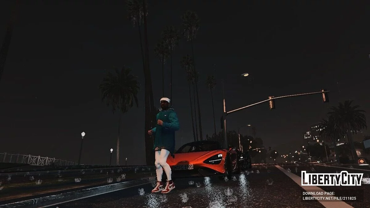 The Nike Project - комплект спортивной одежды для Франклина / GTA 5