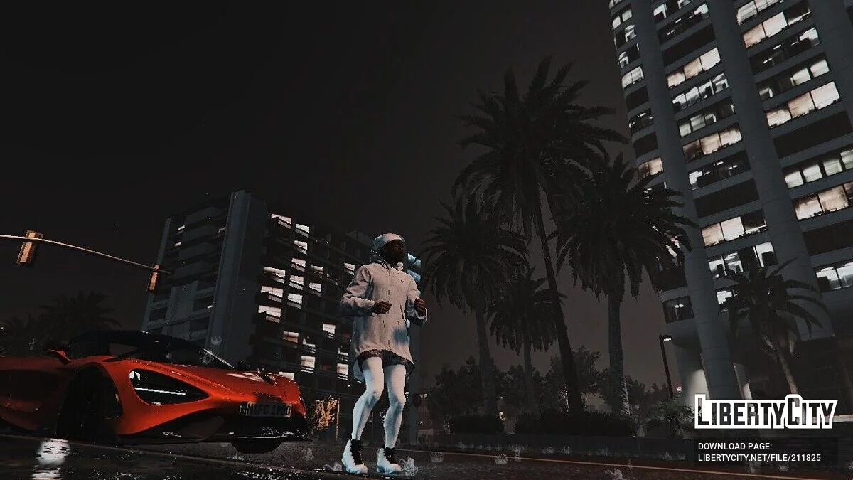The Nike Project - комплект спортивной одежды для Франклина / GTA 5