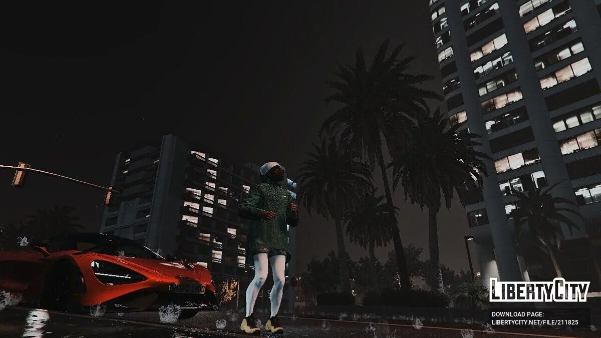 The Nike Project - комплект спортивной одежды для Франклина / GTA 5