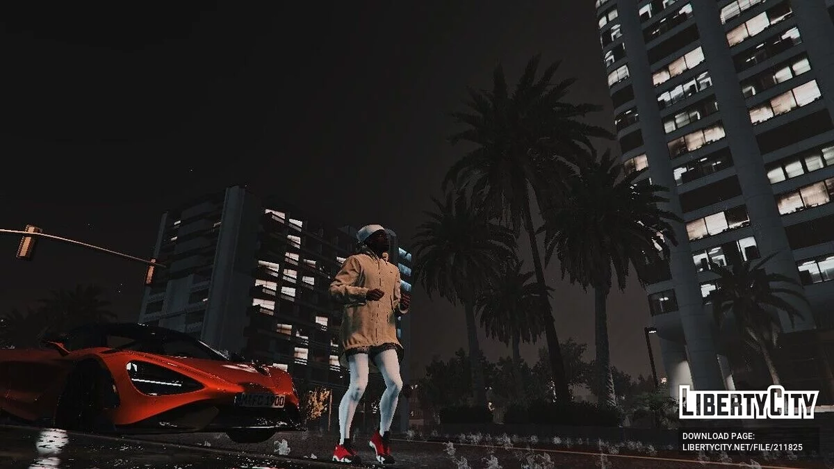The Nike Project - комплект спортивной одежды для Франклина / GTA 5