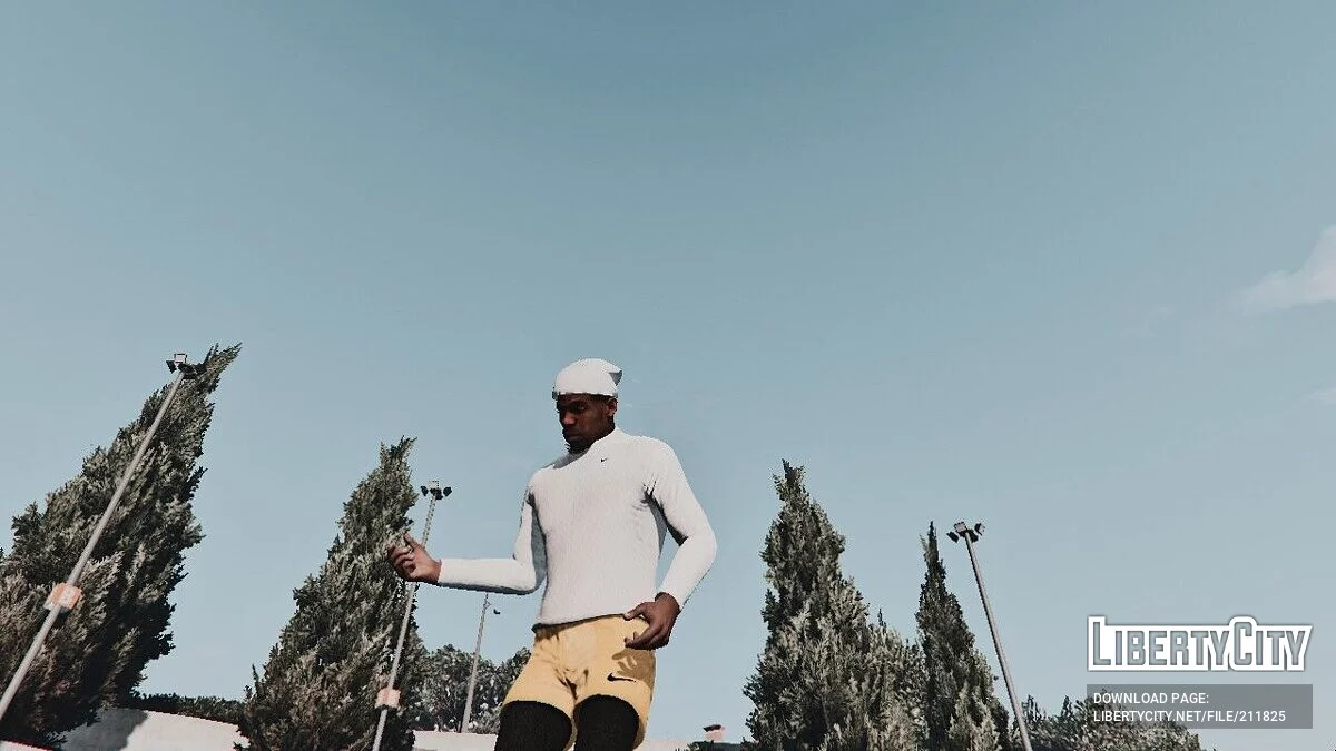 The Nike Project - комплект спортивной одежды для Франклина / GTA 5