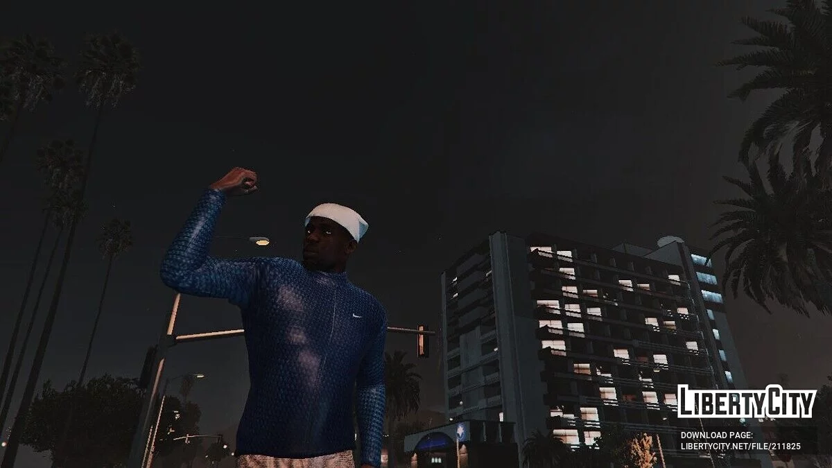 The Nike Project - комплект спортивной одежды для Франклина / GTA 5