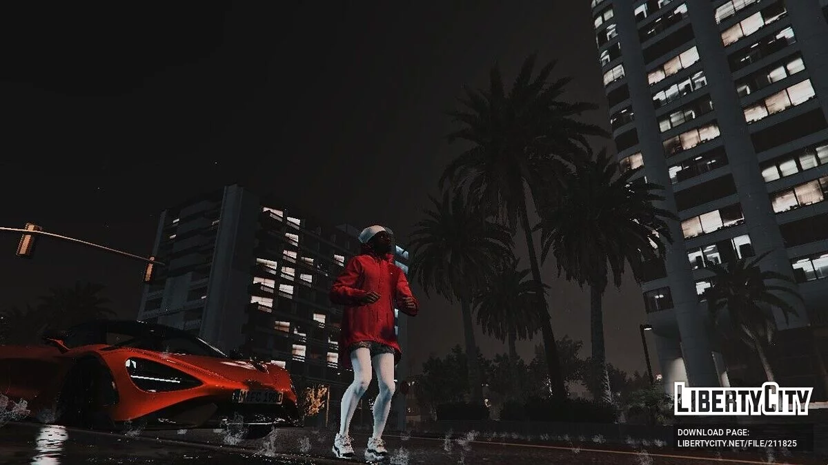 The Nike Project - комплект спортивной одежды для Франклина / GTA 5