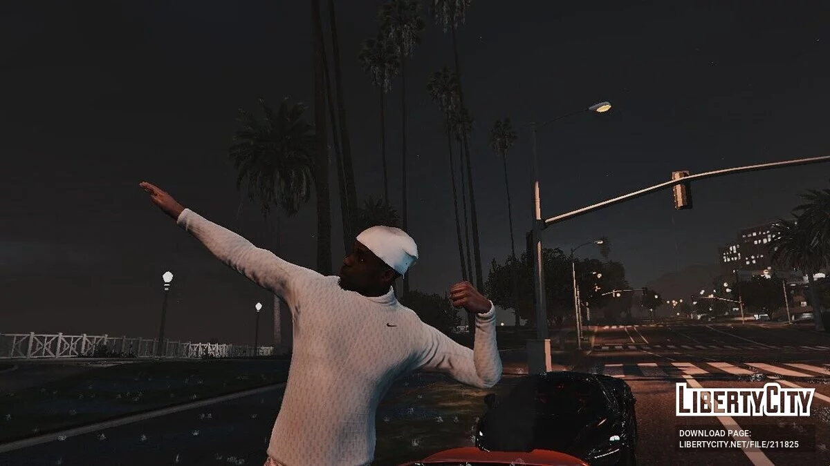 The Nike Project - комплект спортивной одежды для Франклина / GTA 5
