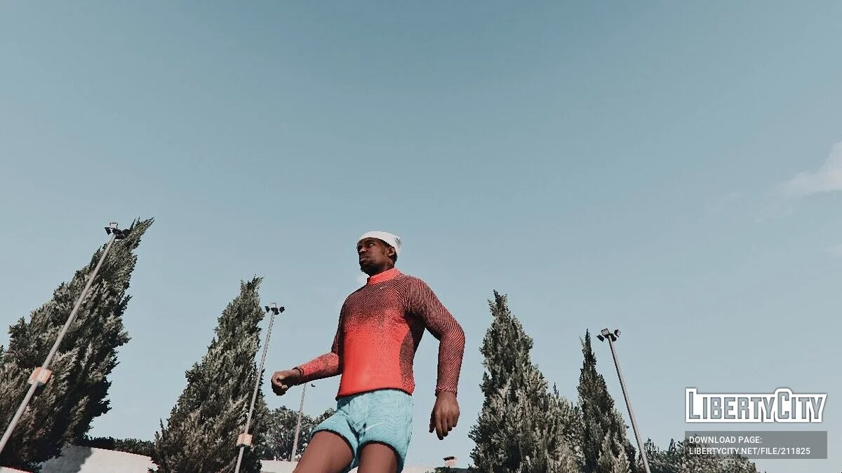 The Nike Project - комплект спортивной одежды для Франклина / GTA 5