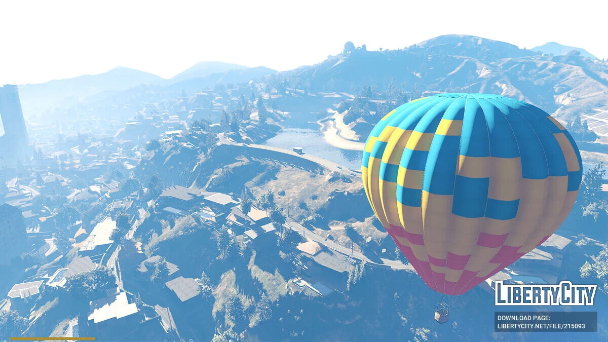 Воздушный шар вместо дирижабля / GTA 5