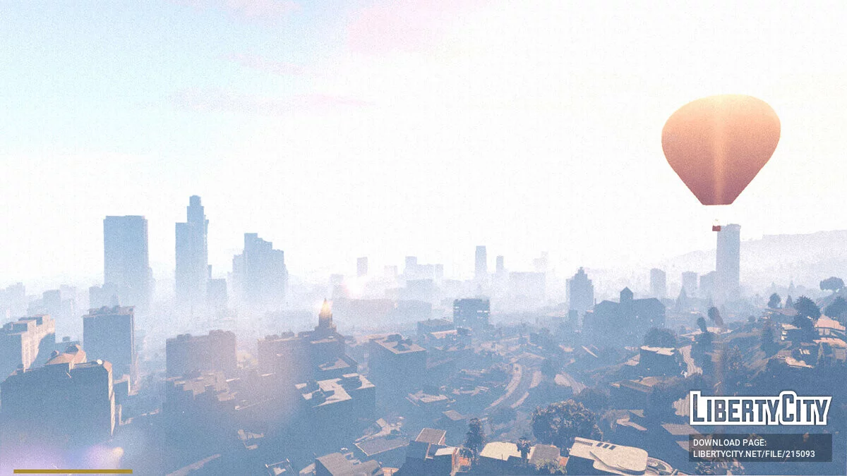 Воздушный шар вместо дирижабля / GTA 5