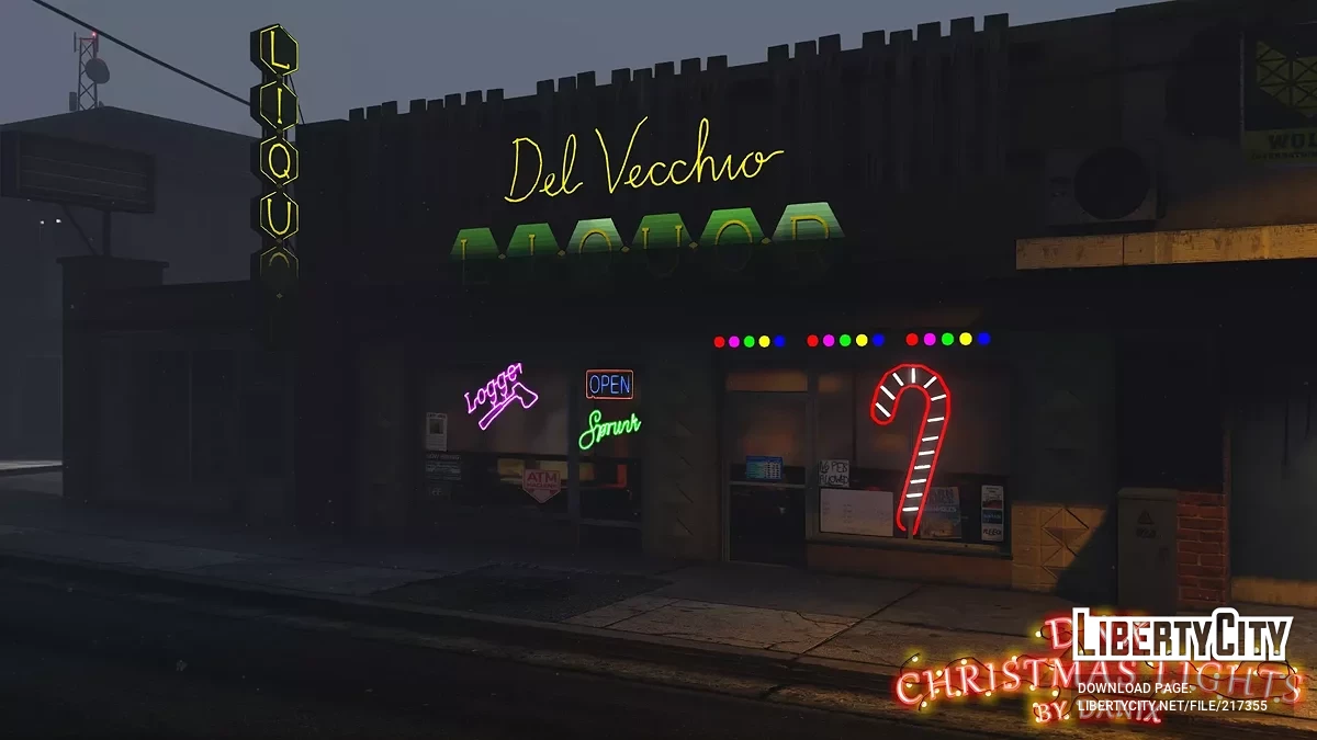 Новогодние украшения для Лос-Сантоса / GTA 5